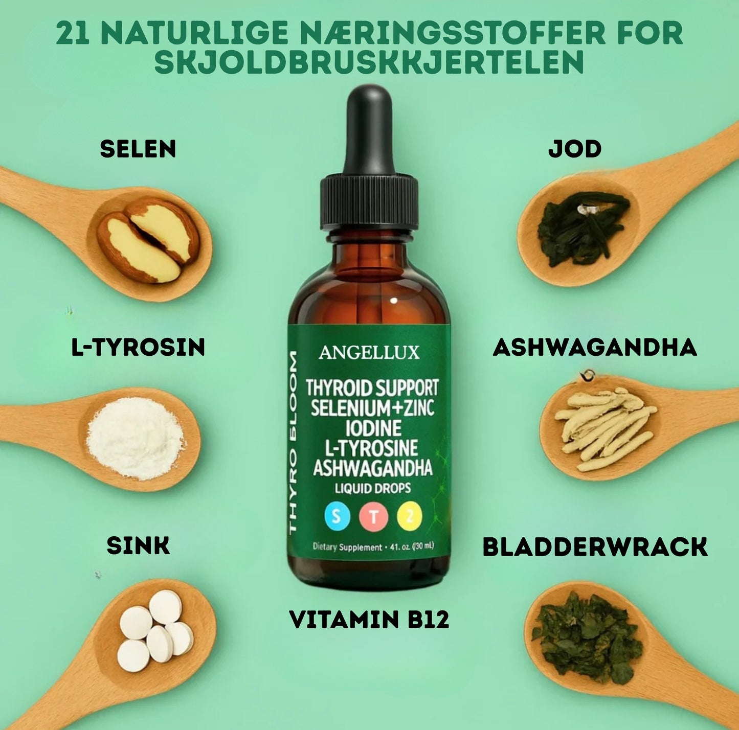 Angellux Støtte for skjoldbruskkjertelen